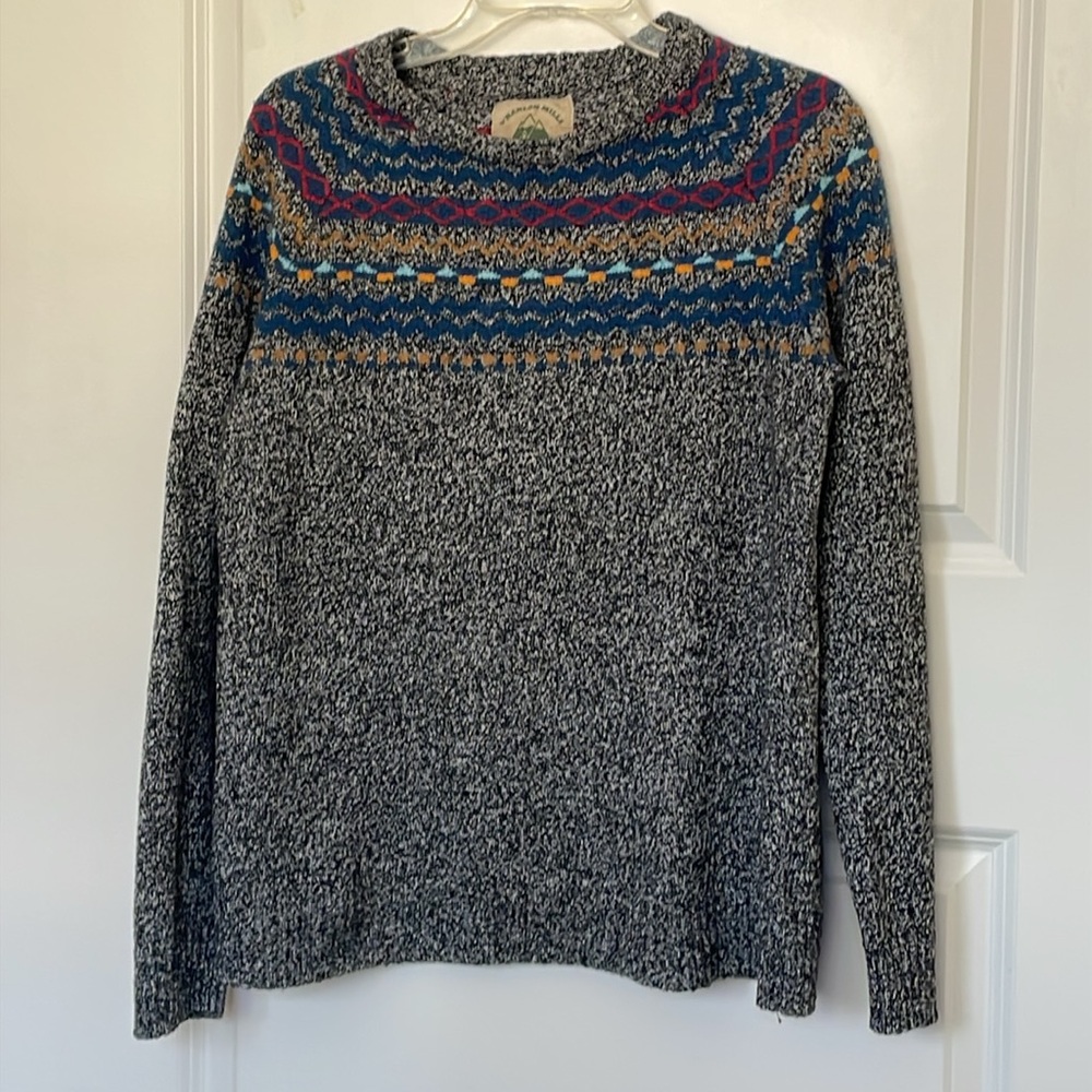 Urban Outfitters O’hanlon Mills Fair Isle Sweater Medium View 3